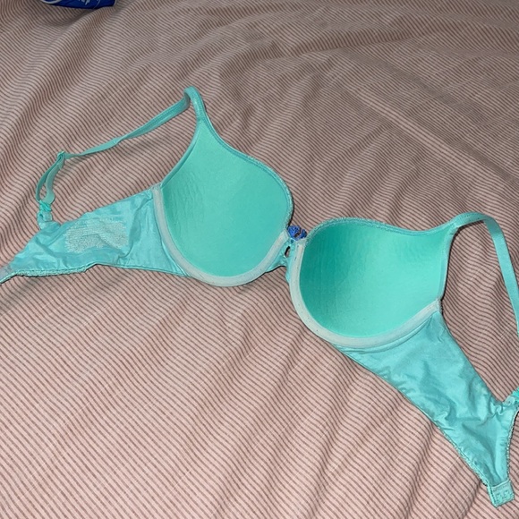 Victoria’s Secret Aqua Lace Multi-way Padded Bra - Picture 5 of 6